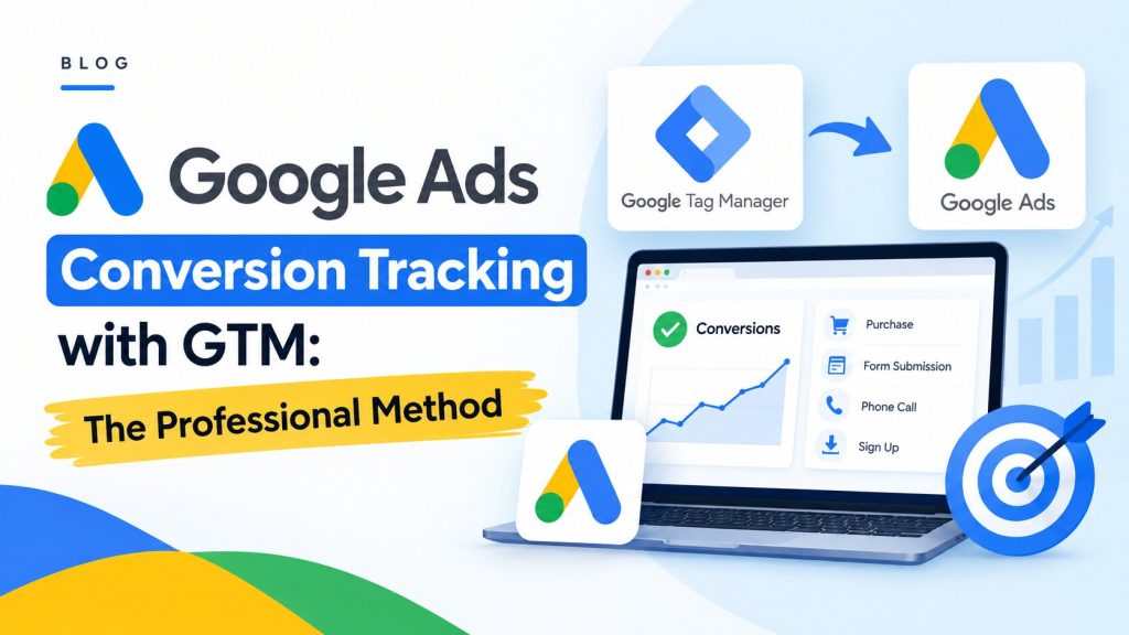 Google Ads Conversion Tracking with GTM The Professional Method